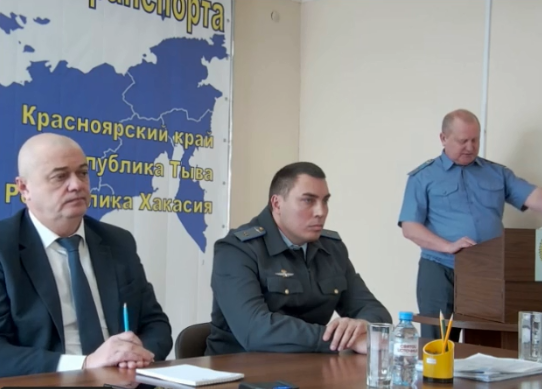 Рабочий визит начальника МТУ Ространснадзора по СФО в городе Красноярске